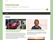 Tablet Screenshot of greenorlando.com
